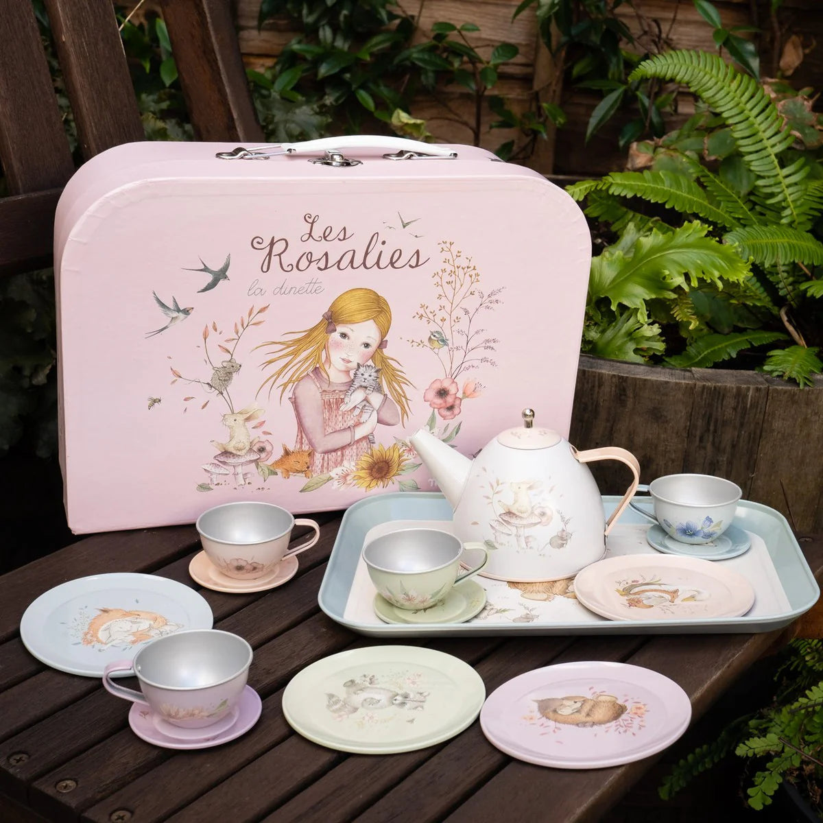 Mouin Roty Les Rosalies - Tea Set