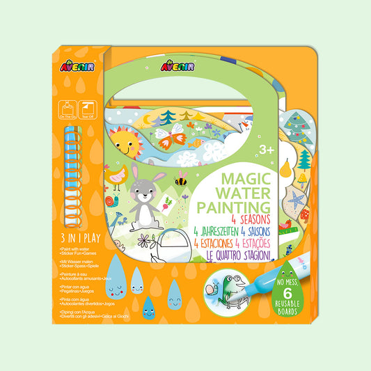 Avenir Magical Water Painting in 4 Seasons - packaging front