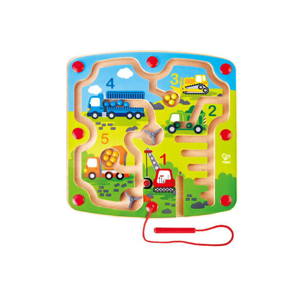 Hape CONSTRUCTION & NUMBER MAZE