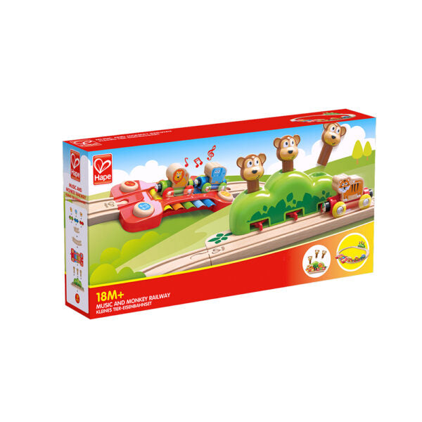 Hape® MUSIC & MONKEYS RAILWAY – HAPE