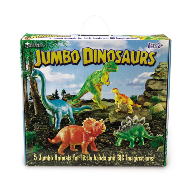 LEARNING RESOURCES - JUMBO DINOSAURS