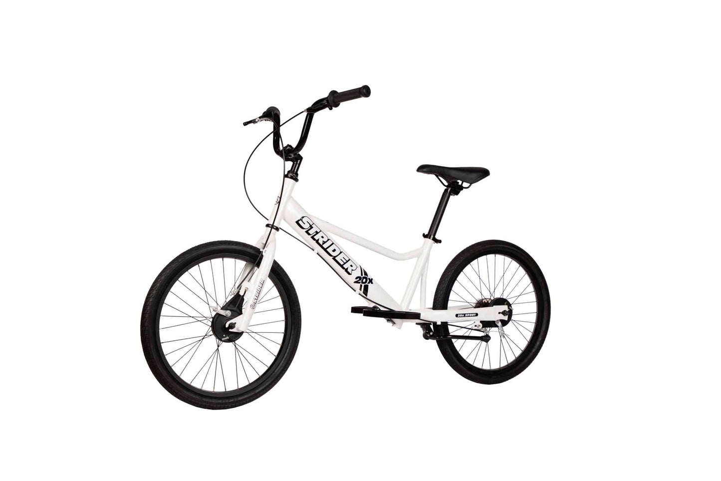 STRIDER 20X SPORT BALANCE BIKE - WHITE (7+)
