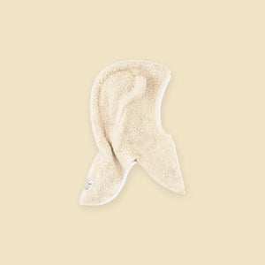 Mini A Ture MATJEFFI cream teddyfleece balaclava