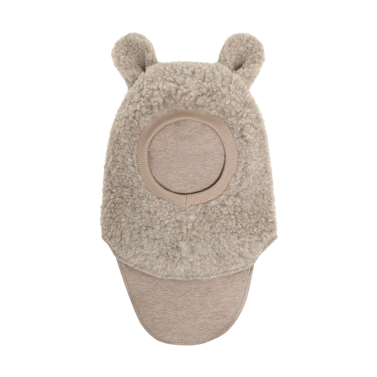 Huttelihut BALACLAVA EARS WOOL TEDDY