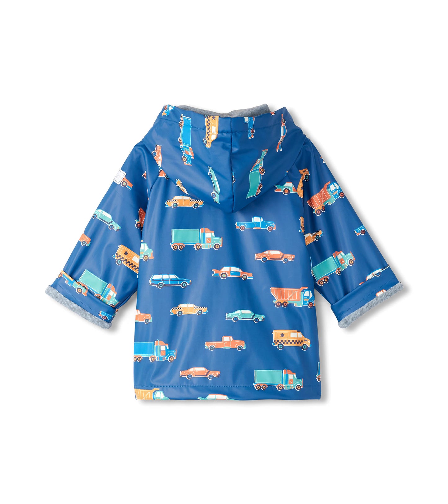 Hatley kids driving cars preschool raincoat