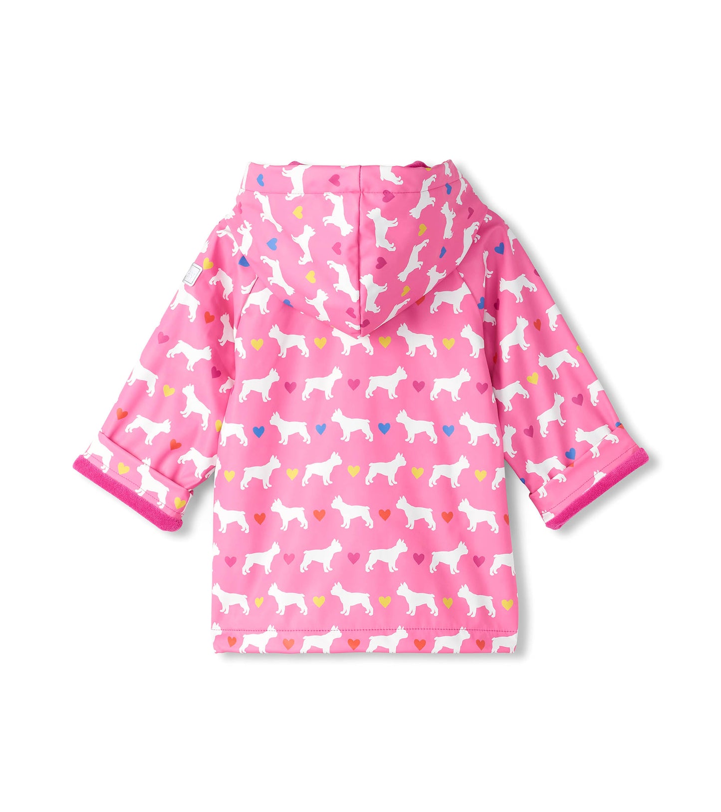 Hatley french bulldogs preschool raincoat