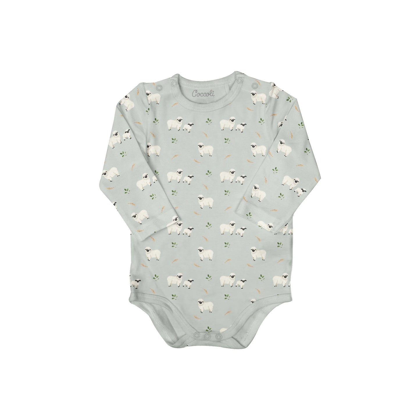 Coccoli Cotton - Modal Romper - SHEEP ON MERCURY
