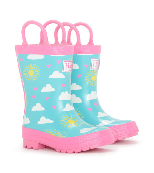 Hatley happy skies preshool rain boots