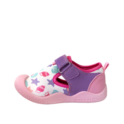 Robeez Water Shoes - Jawsome - Seashells White - product photo
