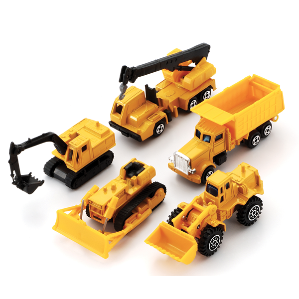 WELLY CONSTRUCTION-5PC.CITY TEAM GIFT SET