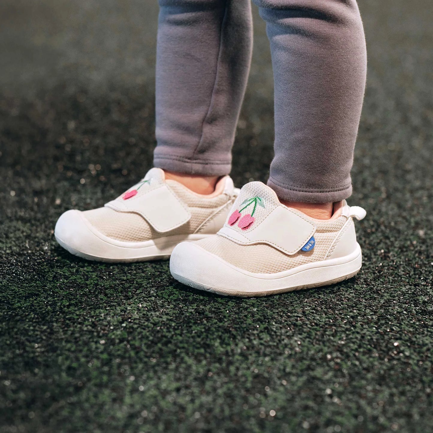 Jan and Jul  | Mini-Flyer Toddler Sneakers | Cherries