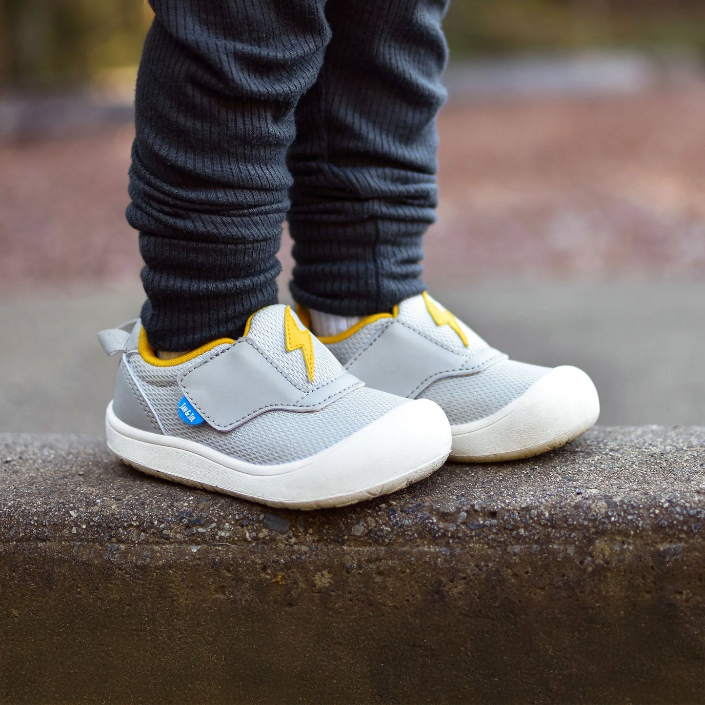 Jan and Jul  | Mini-Flyer Toddler Sneakers | Silver Star
