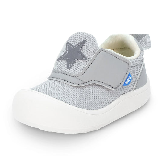 Jan and Jul  | Mini-Flyer Toddler Sneakers | Silver Star