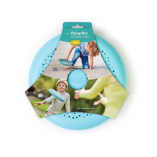 QUUT Flying Disc / Sand Sifter - Blue