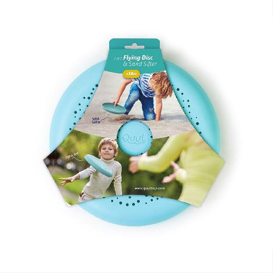 QUUT Flying Disc / Sand Sifter - Blue